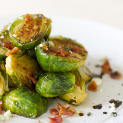 Fresh and seasonal brussel sprouts