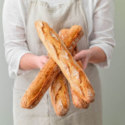 T65 Flour is ideal for making baguettes.