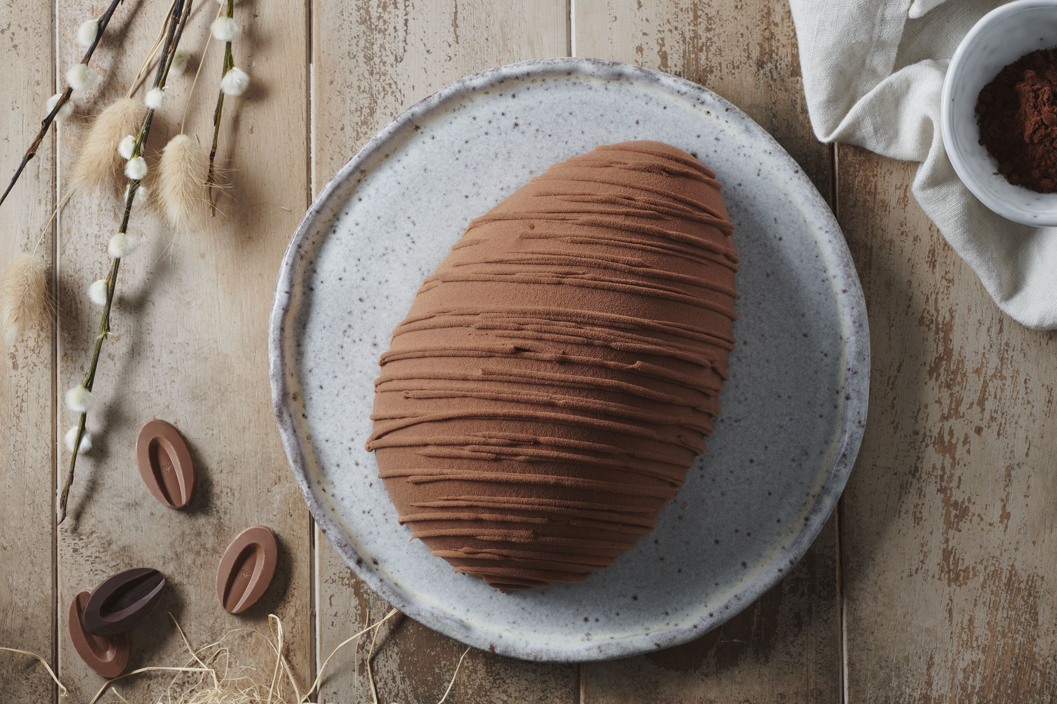 Valrhona 'Andoâque' Milk Chocolate Egg Dessert