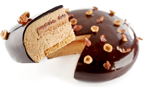 Indulgent Hazelnut and Cocoa Entremet by Sosa