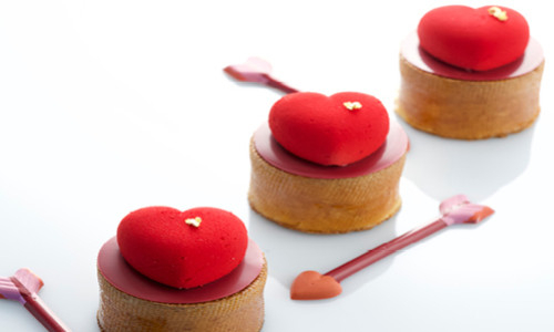 Valentine’s Day Raspberry, Rose & Lychee Choux Buns